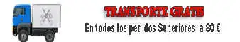 Transporte gratis a partir de 80€ 