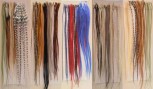 extensiones pluma natural carta color